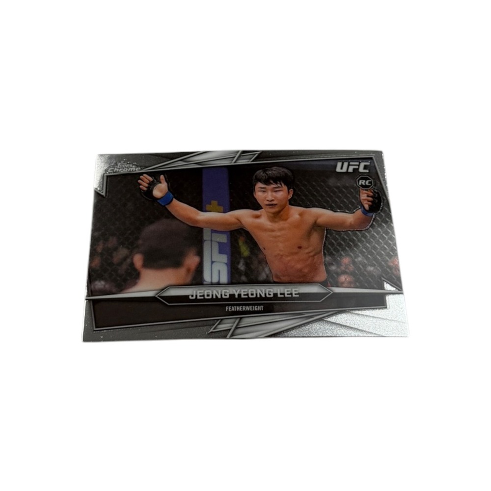 2024 Topps Chrome UFC‎ Jeong Yeong Lee RC Rookie Card #196 Featherweight MMA